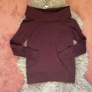 GAP Factory burgundy sweater